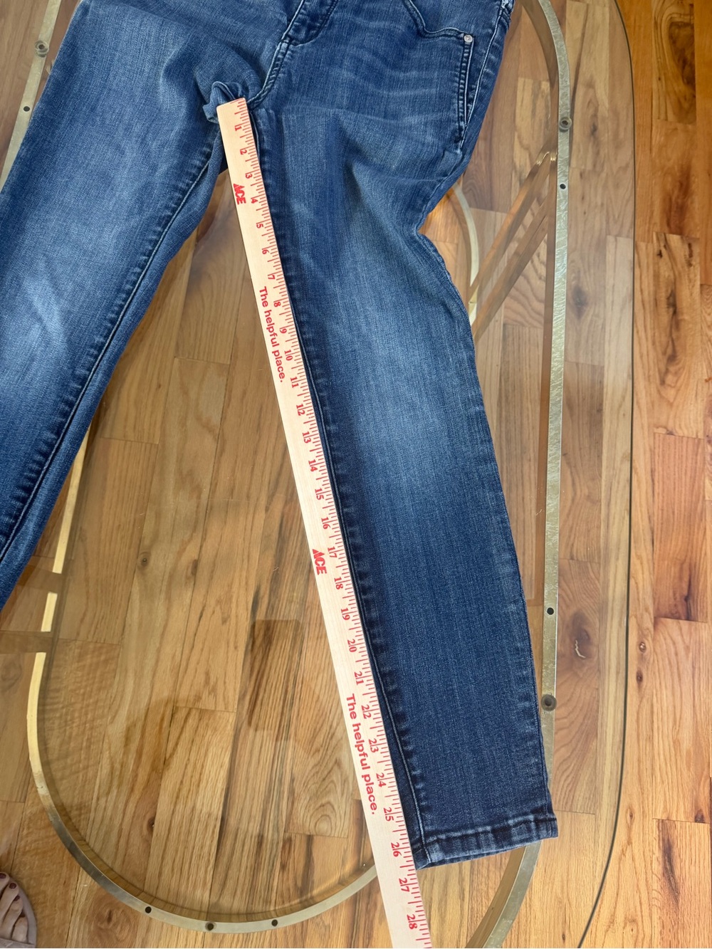 Pilcro High Rise Denim Leggings - Picture 9 of 9